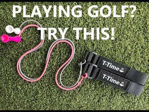 T Time golf tee Holder for Driving Range