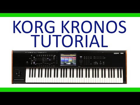 Korg Kronos Tutorial: PolySixEX Sound Engine Video 2