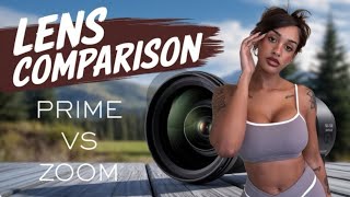 Hey todayblog Prime vs. Zoom Lens: The ULTIMATE Clarity vs. Versatility Showdown! 🔍📷