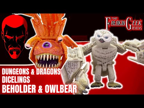D&D Dicelings BEHOLDER & OWLBEAR: EmGo's Reviews N' Stuff