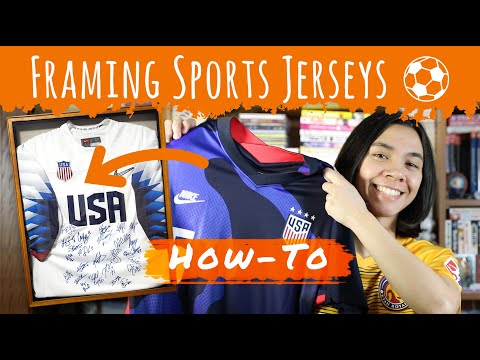 How To Frame Jersey In Shadow Box
