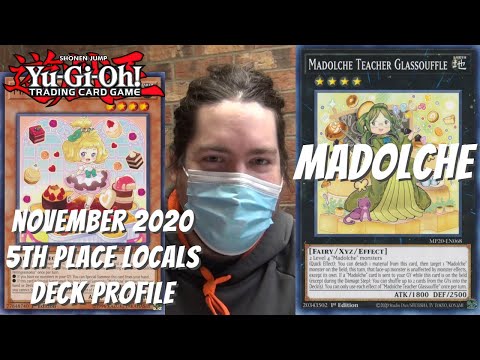Yugioh November 2020 5th Place Locals Deck Profile - Madolche - Andrew Coldiron