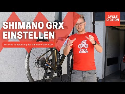 Shimano GRX 400 richtig einstellen | Schaltwerk und Umwerfer einstellen