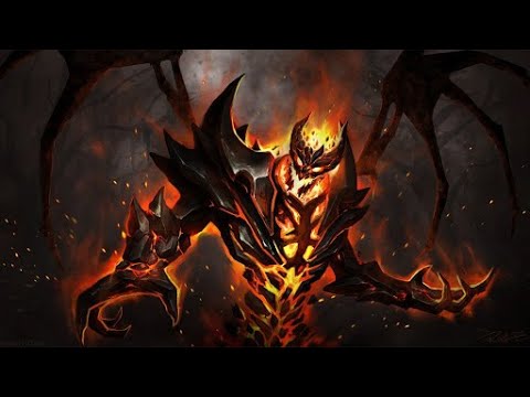 Shadow Fiend + Snapfire врыв.