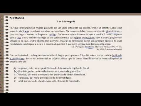 QMágico - Enem 2010 Questão 99