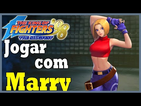 Aprenda os golpes da Blue Mary no The King of Fighters 98