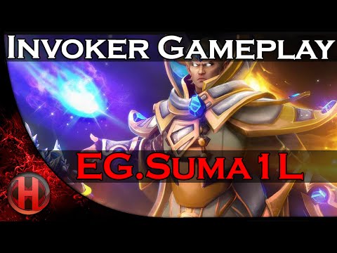 EG.SumaiL 6396 MMR Invoker Gameplay Dota 2