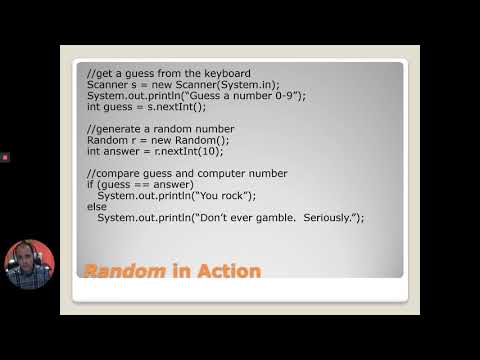 Beginning Java Programming 7 Random Numbers