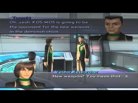 Xenosaga III HD Cutscene 031 - Grumbling Togashi - JAPANESE