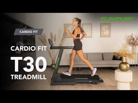 Bėgimo takelis Tunturi Cardio Fit T30 video