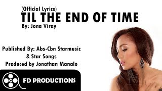 (Lyrics) &#39;Til the end of time - Jona