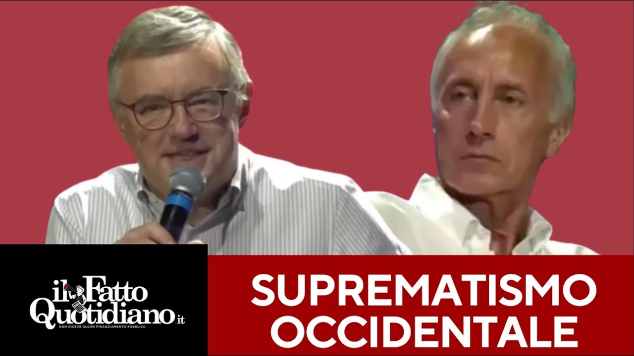 Travaglio a Barbero: “Il suprematismo occidentale ha fondamenta storiche o smentite storiche?”