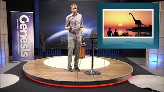 Thumbnail for video: Vandringen genom 1 Mos 1-11, 4/4: De stora kräldjuren - Biblisk kreationism avsnitt 19 - Göran Schmidt