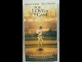 Opening And Closing To For Love Of The Game VHS 2000