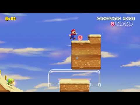 World 2-2 Hop-Chop Hills by 3rd Bunny - Super Mario Maker 2 - No Commentary 1ca