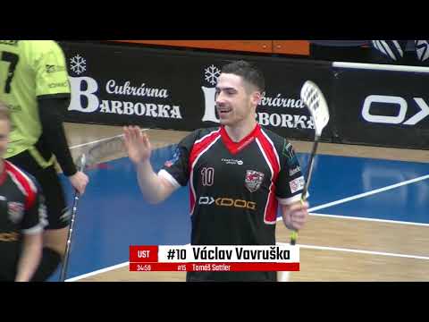 2019/2020: Highlights 1. ligy mužů : Florbal Ústí - FBC Štíři Č. Budějovice 10:6