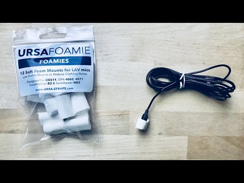 HOW TO AVOID RUSTLE IN YOUR LAV MICS WITH URSA FOAMIES