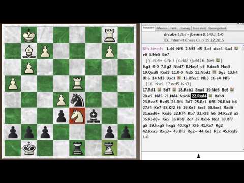 Blitz chess postmortem #582: Queen's gambit accepted