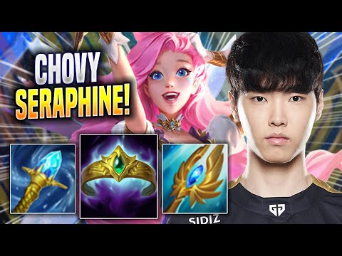 CHOVY IS INSANE WITH SERAPHINE! - GEN Chovy Plays Seraphine MID vs Yasuo! | Season 2022