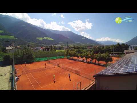 Das Tenniscamp Naturns ... aus der Luft