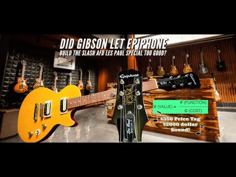 Was The Epiphone AFD SLASH Les Paul Special: A Good Move by Gibson or Not?