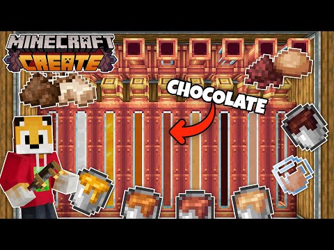Unbelievable! Making EVERY CHOCOLATE in Minecraft!