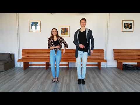 Bachata Grundschritte Dame