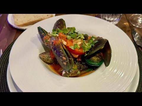 Portuguese style Mussels with Chorizo