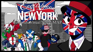 [Countryhumans] Englishman In New York || Complete Visual Novel MAP