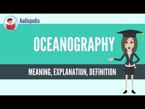 image-What is the best definition of oceanography?