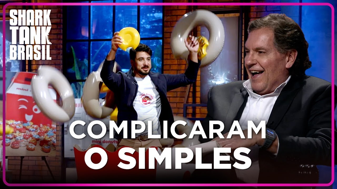 "Rosquinha frita é boa né!" | Shark Tank Brasil