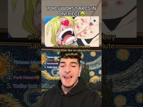 THE ABSOLUTE WORST ARCS IN ONE PIECE🤮🗑️ #onepiece #luffy #sanji #doffy #aokiji #zoro #usopp #nami