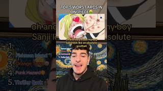 THE ABSOLUTE WORST ARCS IN ONE PIECE🤮🗑️ #onepiece #luffy #sanji #doffy #aokiji #zoro #usopp #nami