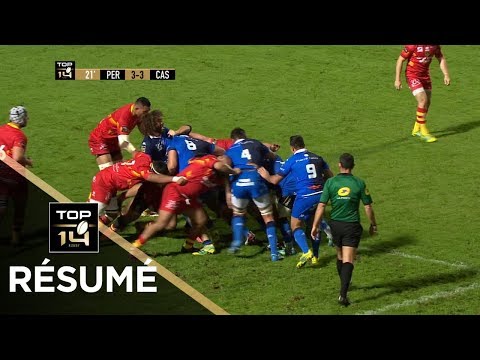 TOP 14 - Résumé Perpignan-Castres: 12-16 - J10 - Saison 2018/2019