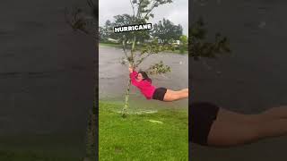 They barely survived the hurricane 😯