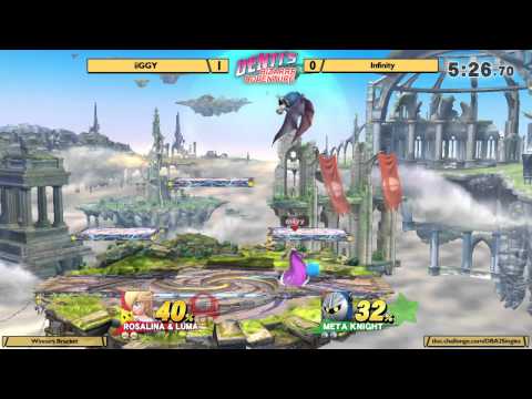 DBA2 Smash Wii U - iiGGY (Rosalina) vs Infinity (MK) - Winners Bracket