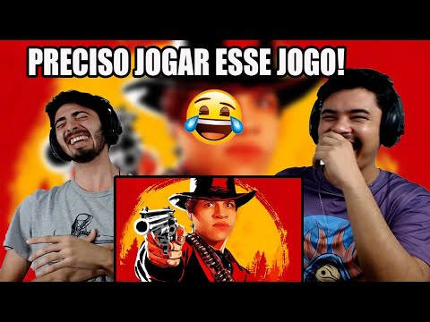 REACT O PISTOLEIRO BRABO! - Red Dead Redemption 2 (Games EduUu)