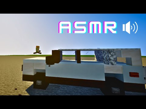 Minecraft ASMR Car Building