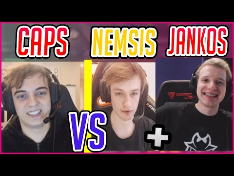 Caps VS Jankos + Nemesis | Who Will Win? | G2 Caps / Jankos Stream Highlight
