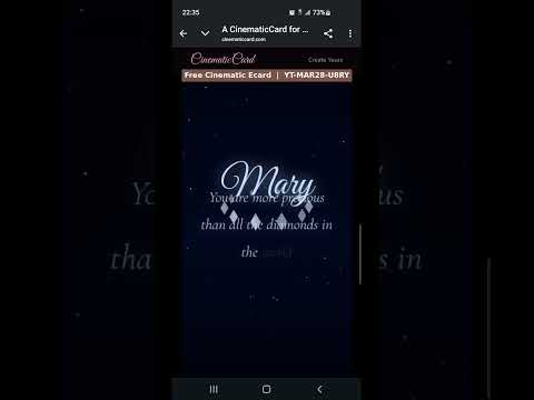 The birthday card that made her cry 😭