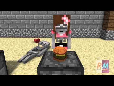 Monster School: Girls vs Boys Cooking Challenge - Minecraft Animation