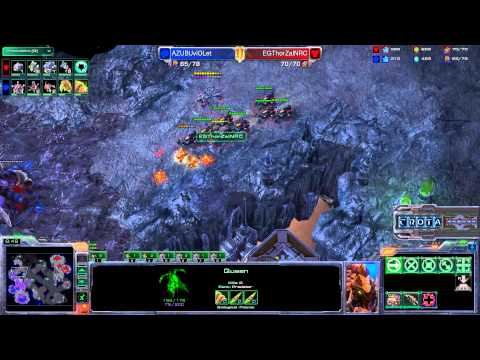 Violet (Z) vs Thorzain (T) - G1 - StarCraft 2 - SC1953