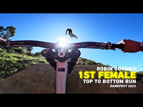 GoPro: 1st Female Top to Bottom Run Ever - Robin Goomes - Darkfest 2023