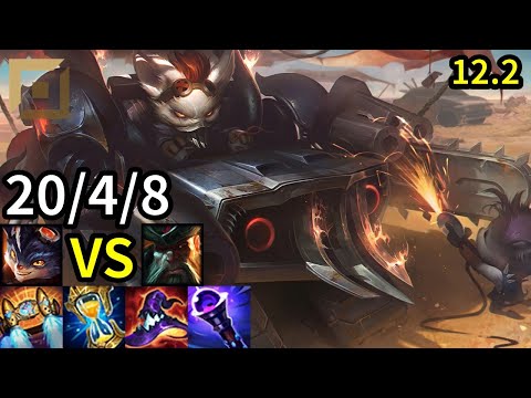 Rumble Top vs Gangplank - KR Master | Patch 12.2
