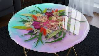 Turning Real FLOWERS into Forever ART! ✨💫 EPOXY & Real Flowers — DIY