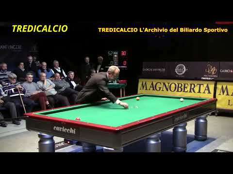 MARTINELLI vs DELLA TORRE 2^ PROVA BILIARDO 2012 S.VINCENT @TREDICALCIO