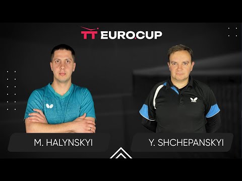 11:00 Mykola Halynskyi - Yurii Shchepanskyi 13.02.2025 TT Euro.Cup Ukraine Star. TABLE 3