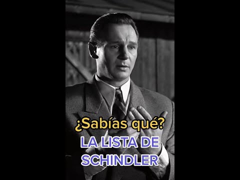 ¿Sabías qué? En LA LISTA DE SCHINDLER… #shorts