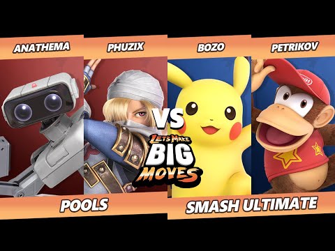 LMBM 2022 - Anathema & Phuzix Vs. Bozo & Petrikov - SSBU Ultimate Tournament