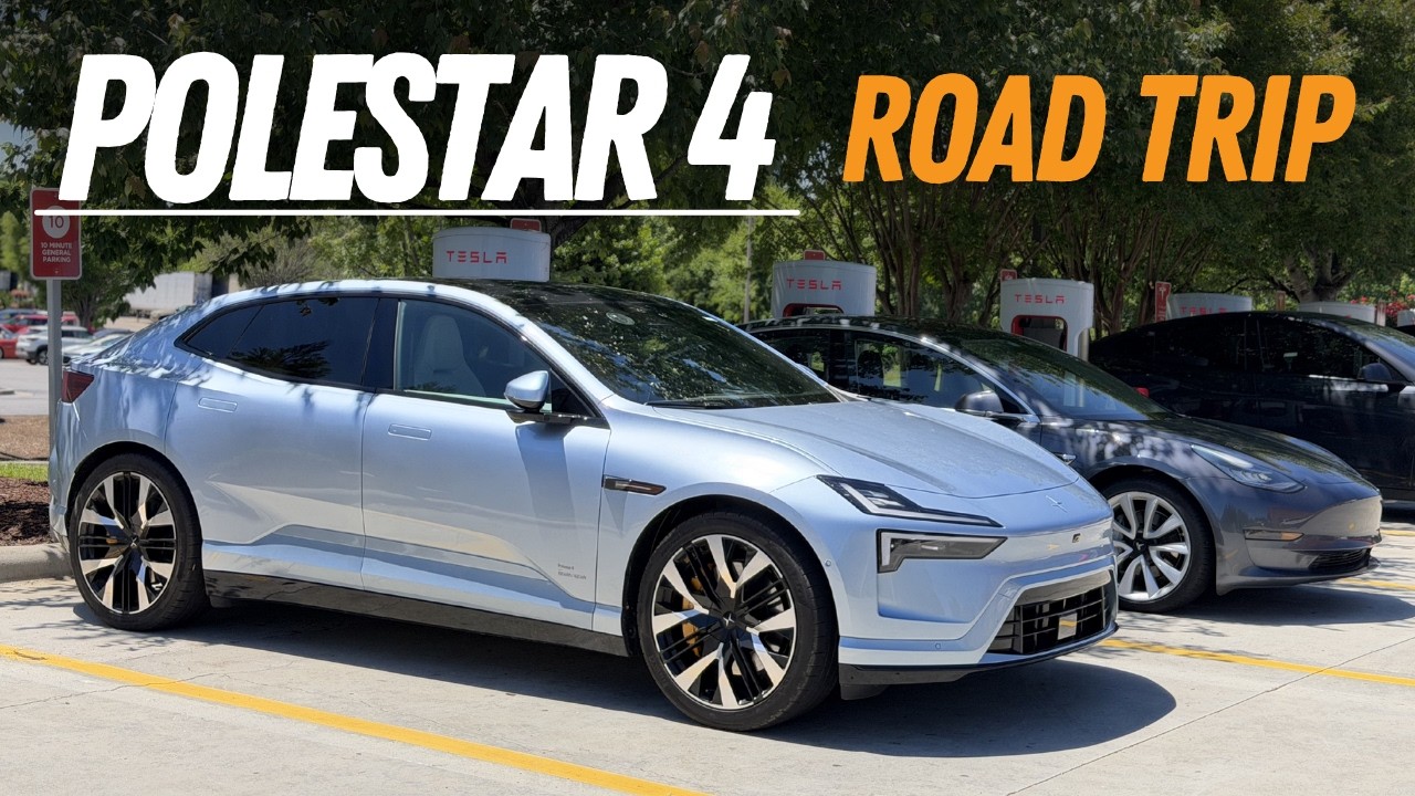 Polestar 4 Weekend Road Trip! Heading To The Mountains For Tijmen's Wedding